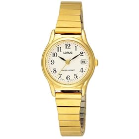 Lorus Ladies Gold Bracelet Watch RJ202AX9