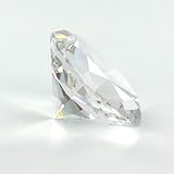Clear Glass Diamond Ring Shaped Paperweight Paper Weight