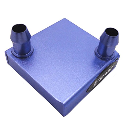 Vvw diy aluminum water cooling block for cpu graphics r…