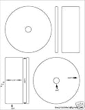 Buy : 1000 CD/DVD Labels Matte Memorex FF Compatible