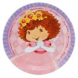 Party Supplies - Strawberry Shortcake Princess 9 Dinner Plates (8)