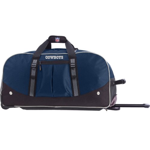 Athalon Dallas Cowboys 29 Inch Duffle Bag with Wheels