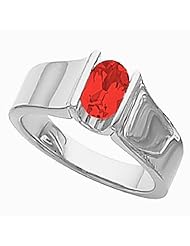 14K White Gold Ruby Ring -- LIFETIME WARRANTY