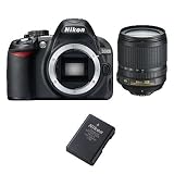 NIKON D3100 Reflex Numerique + Objectif AF-S DX 18-105mm 3,5-5,6G ED VR GARANTI 4 ans + Batterie EN-EL14