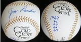 White Sox Jim Landis Autographed Gold Glove Baseball Jsa thumbnail