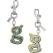 Initial Wallets - AUTHENTIC COACH LETTER INITIAL G KEYFOB KEY CHAIN CHARM 92379