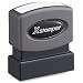 Xstamper One-Color Title Message Stamp, File Copy, Pre-Inked/Re-Inkable, Light Blue (1821)