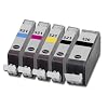 5x Canon Pixma MP560 Compatible Printer Ink Cartridges - Cyan / Magenta / Yellow / Black - Multipack - Fully Chipped, Ready for Use