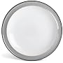 Denby Jet Grey Tea Plate 18.5 cm