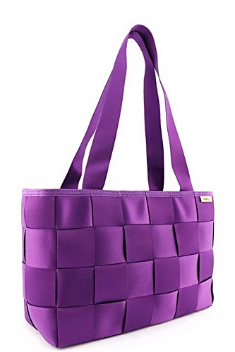 COMELY POLYWOVEN SEAT BELT TOTE BAG 6