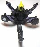 Bakugan New Vestroia Bakuneon LOOSE Single Figure Darkon (Black) Ingram