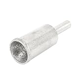 uxcell　 15mm 　ダイヤモンド　ラウンド　ビット　球面　　ジェイド　ビード