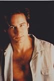 X FILES DAVID DUCHOVNY OPEN SHIRT 4X6 PHOTO