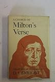A choice of Milton's verse