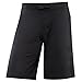 vertex flex-knit zip pocket short - black/stealth black - XL