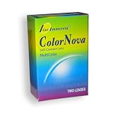 Farbige Kontaktlinsen Crazy Fun ColorNova weiche Monatslinsen ohne Stärke