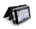 Tuff-luv Classic Leather Case Cover for Garmin Nuvi 710t,770t,760t,765t,775 - Black