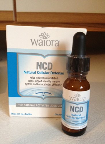 Waiora (3) Bottles (15 ml. each) Natural Cellular Defense Zeolite Cleanse & Detox