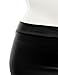 Women's Basic Elastic Pencil Midi Skirt with Bag Out Hem