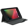 EasyAcc Nexus 7 H�lle Leder Tasche Case mit weich Case Multi St�nder f�r Google Nexus 7 Tablet ASUS 8GB/16GB/32GB Wi-Fi mit Auto Sleep Wake Funktion. (Top Premium PU Leder, Schwarz)