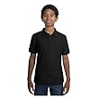 Port Authority - Youth Silk Touch; Sport Shirt.