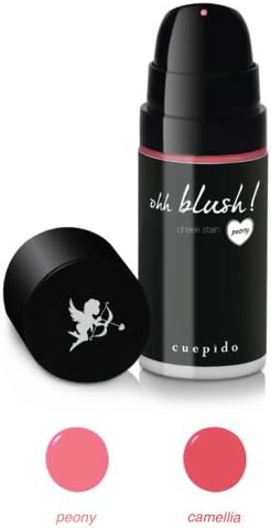 CUEPIDO "Ohh Blush!" Healthy Liquid Formula Blush, Waterproof Cheek Stain, 0.34 Oz (10 mL) - NO Parabens, Phthalates, Gluten, Synthetic Fragrances