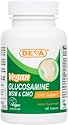 Deva Vegan Vitamins Glucosamine, MSM, CMO, 90 Tablets