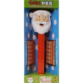 COLLECTABLE GIANT SANTA CLAUS PEZ