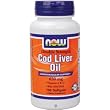 NOW Double Strength COD LIVER OIL 650 - 100 SOFTGELS