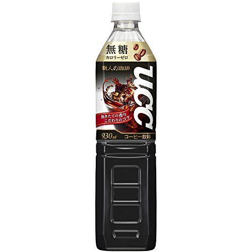 UCC 職人の珈琲 無糖 PET 930ml×12本