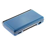 Nintendo Ds Lite Accessory Bundle Kit- Retail Packing Blue Crystal Clear Case with Silicone Skin Cover + Reusable LCD Screen Protector with Lint Cleaning Cloth By Ikross