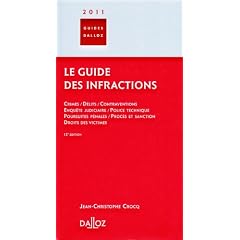 Le guide des infractions 2011