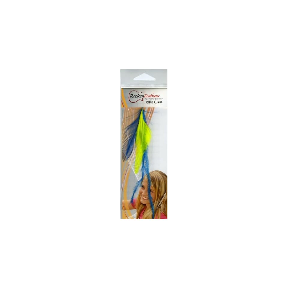Rocken Feathers Kids Club Natural Hair Extensions Hand Made In The
