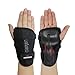 Andux Ski Gloves Extended Wrist Palms Protection Roller Skating Hard Gauntlets Adjustable HXHW-04 (L)