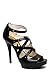 Michael Kors Cyndi Peep High Heel Pump - Black
