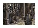 Judas Goes To The High Priests by James jacques Tissot 26.00X19.62. Art Poster Print