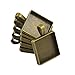 Blank Square Bezel Tray Base for 20 mm Cabochon Necklace Pendant Pack Of 10