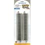 Bachmann Trains Snap-Fit E-Z Track Nickel Silver Reversing 9" Straight Track(4/card)
