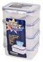 Lock & Lock 1.4 Cup 8 Piece Rectangular Value Pack