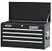 Waterloo PMX2606BK 26-Inch Wide by 12-Inch Deep by 15-1/3-Inch High Black Chest with 6 Ball Bearing Drawers and Tri Channel Construction