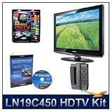 Samsung LN19C450 19 HDLCD TV, 720p, HDMI, Built-in DTV Tuner, AV Home Theater Power Protection (6 outlet 2100 joules protection), Calibration DVD (Brings out your HDTV's Full Potential), High-performance Hook-Up & Maintenance Kit