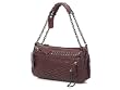 Hype Anya Shoulder Clutch in Cocoa