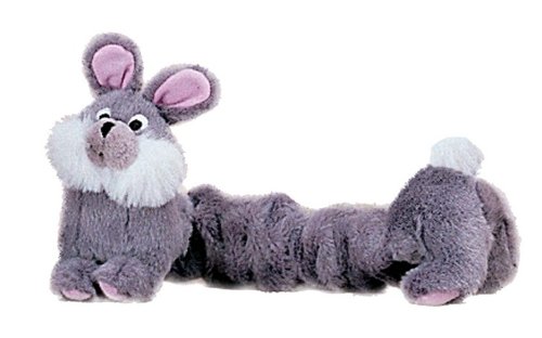 Kyjen Plush Puppies Bungees Stretch & Tug Dog Toy (Rabbit, 18 Inch W x 5 Inch H x 4 Inch Diameter)