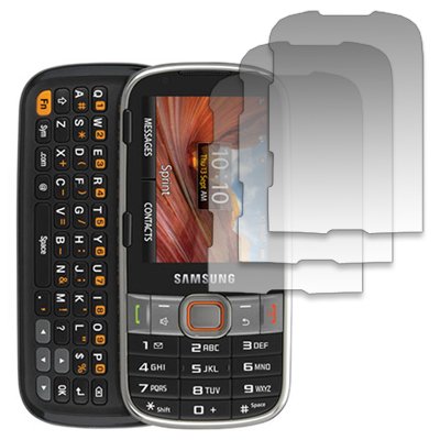 EMPIRE Samsung Montage / Array M390 3 Pack of Matte Anti-Glare Screen Protectors