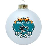 NHL San Jose Sharks Large 3 1/4" Ornament - 2011 Collectible Series