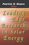 Leading Edge Research in Solar Energy