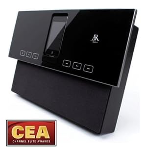 Acoustic Research iPod iPhone Docking Station Wall Mountable or Table Top 2-Way Speaker... by 