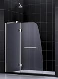 Aqua-C Clear hinged Shower Door 48 X 72 AQUA FRAMELESS SHOWER DOOR with 1/4 glass