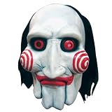 Adult Deluxe Saw Jigsaw Puppet Costume Mask