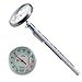 Winco Dial Instant Read Thermometer with 5-Inch Probe